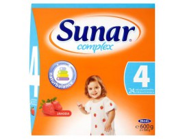 Sunar Complex 4 сухая молочная смесь с клубникой 2 х 300 г